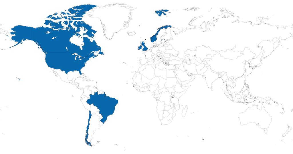 Worldwide guests map for Orlando vacation rental