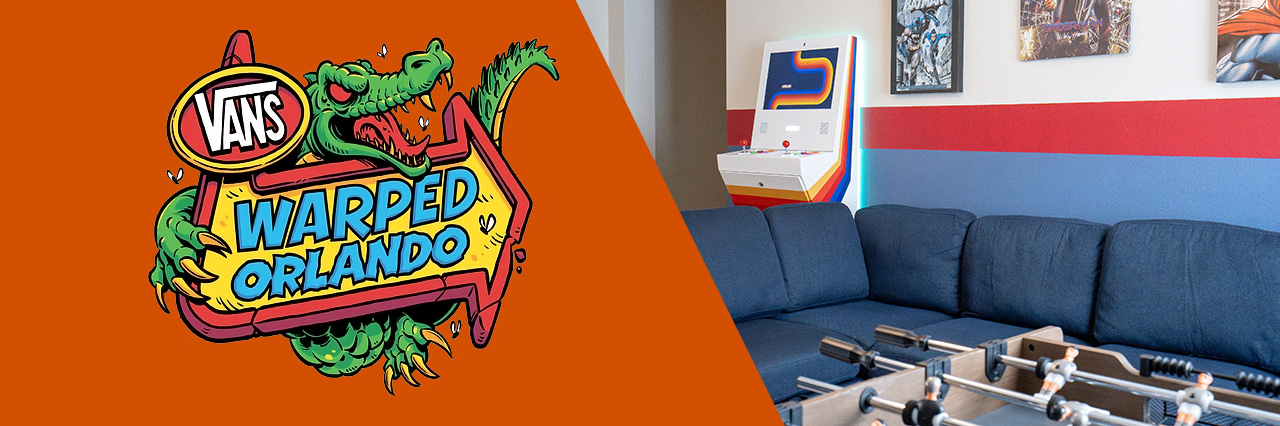 Vans Warped Tour Orlando 2026 | Stay 20 Min from Camping World Stadium