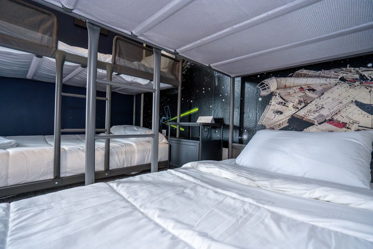 Custom bunk beds at Disney area rental