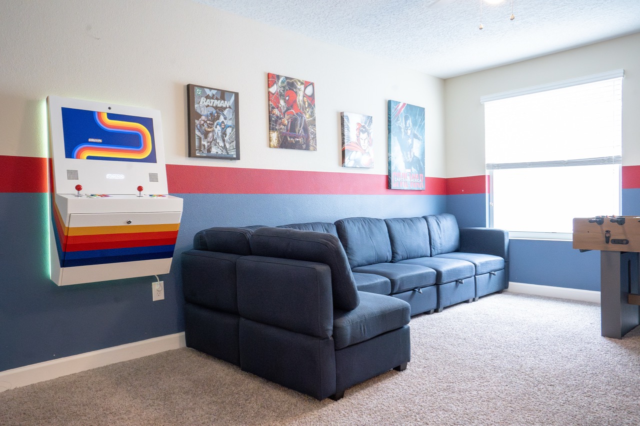 Parkside Retreat Game Room Orlando